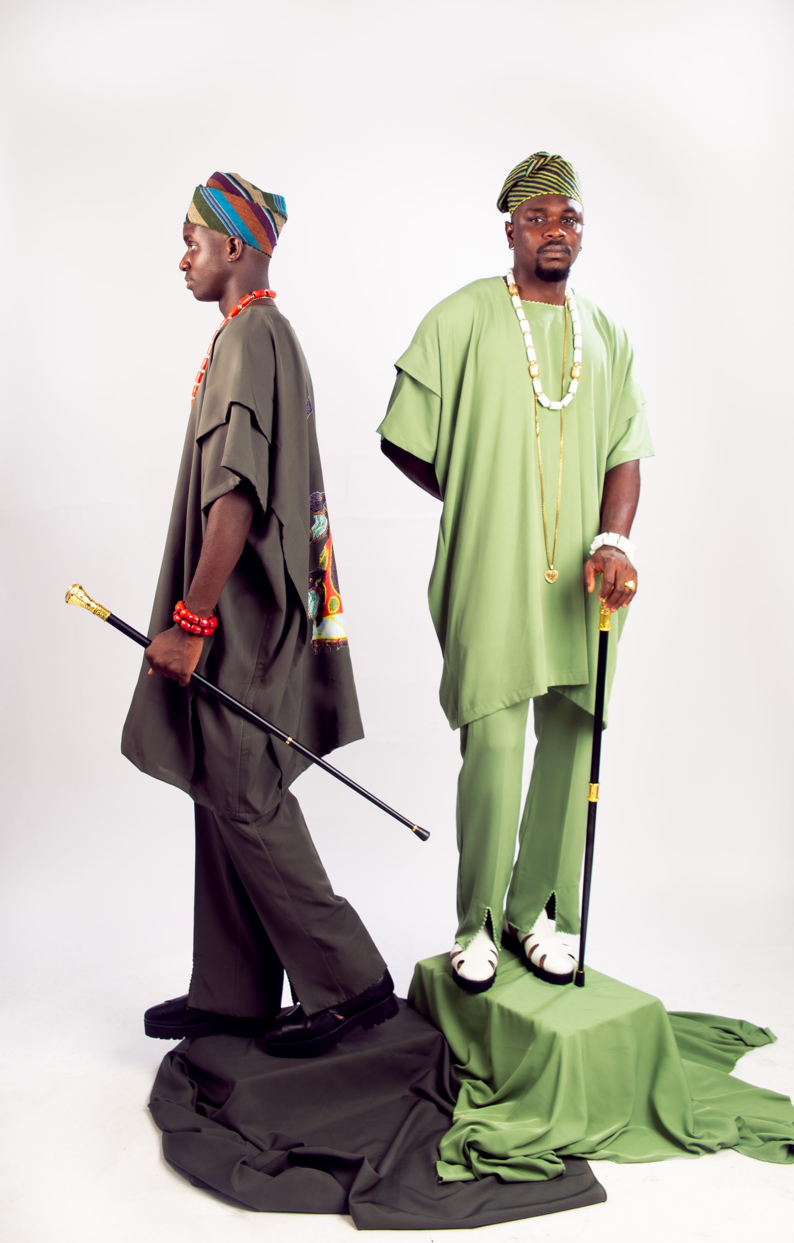 Gbajumo mint-green artistry ensemble