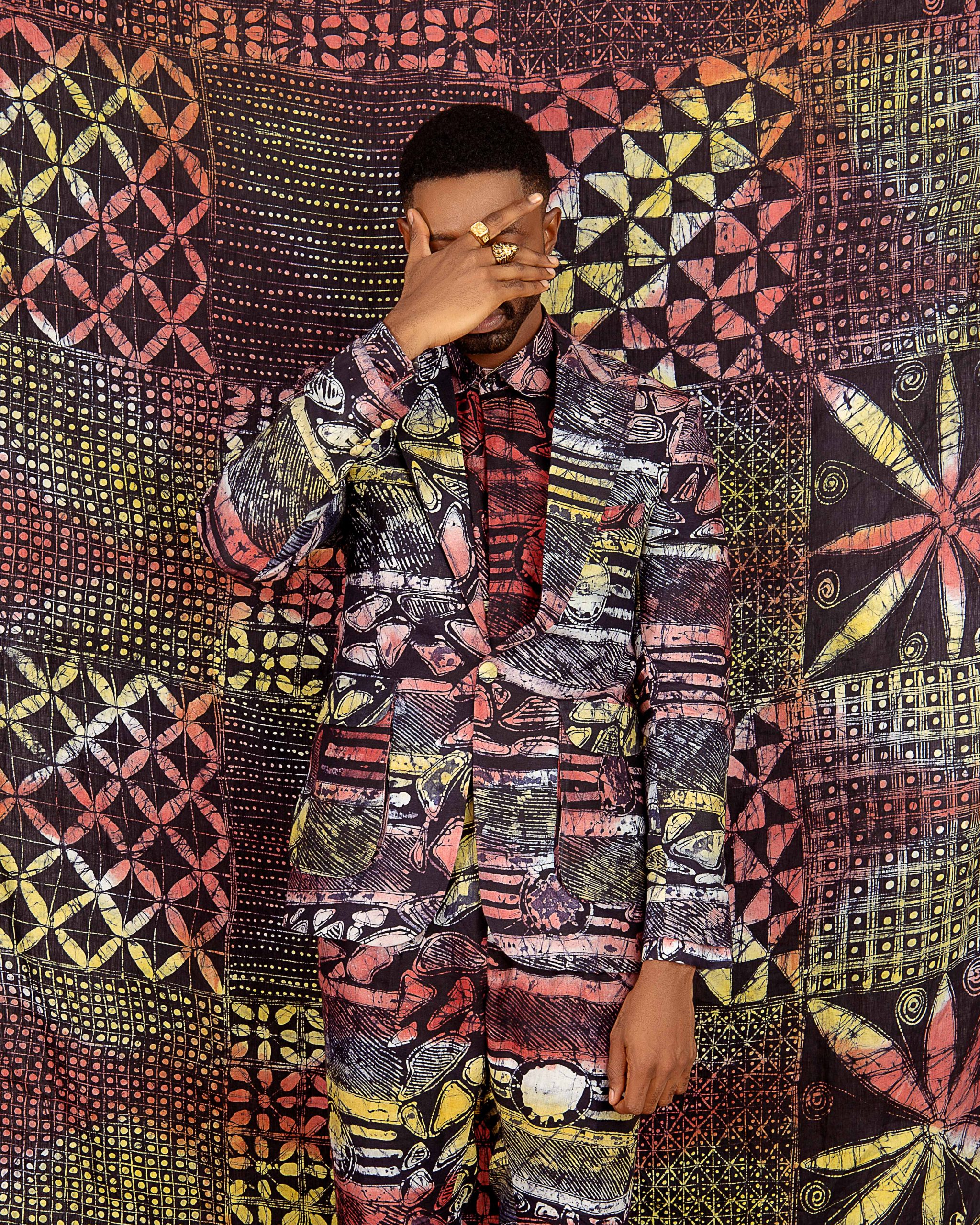 Okunrin Igbalódé 2-piece adire suit