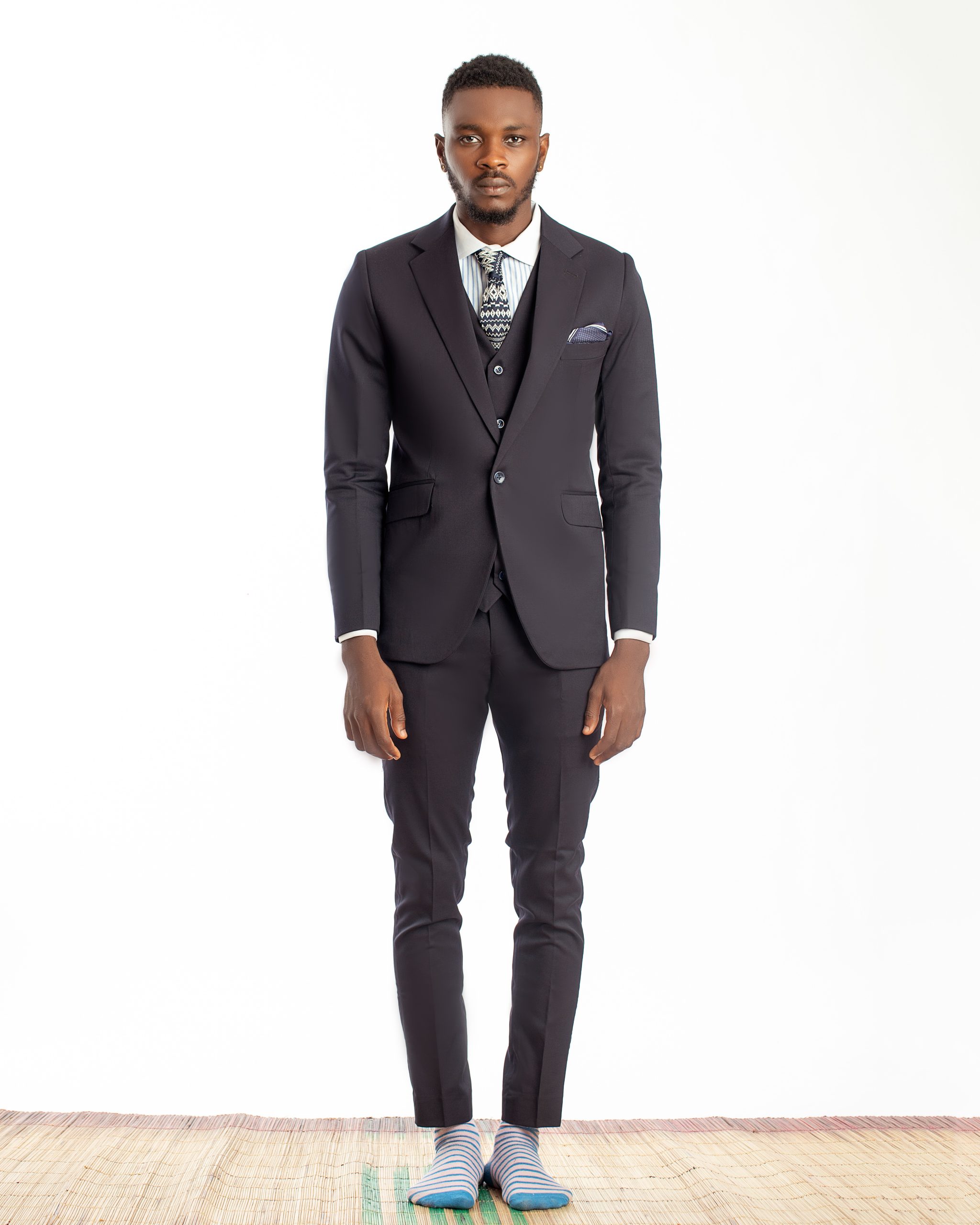 Wool Tailored Fit (3 piece suit)