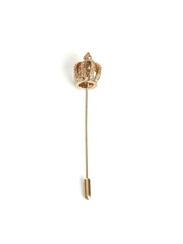 Gold Boutonniere pin