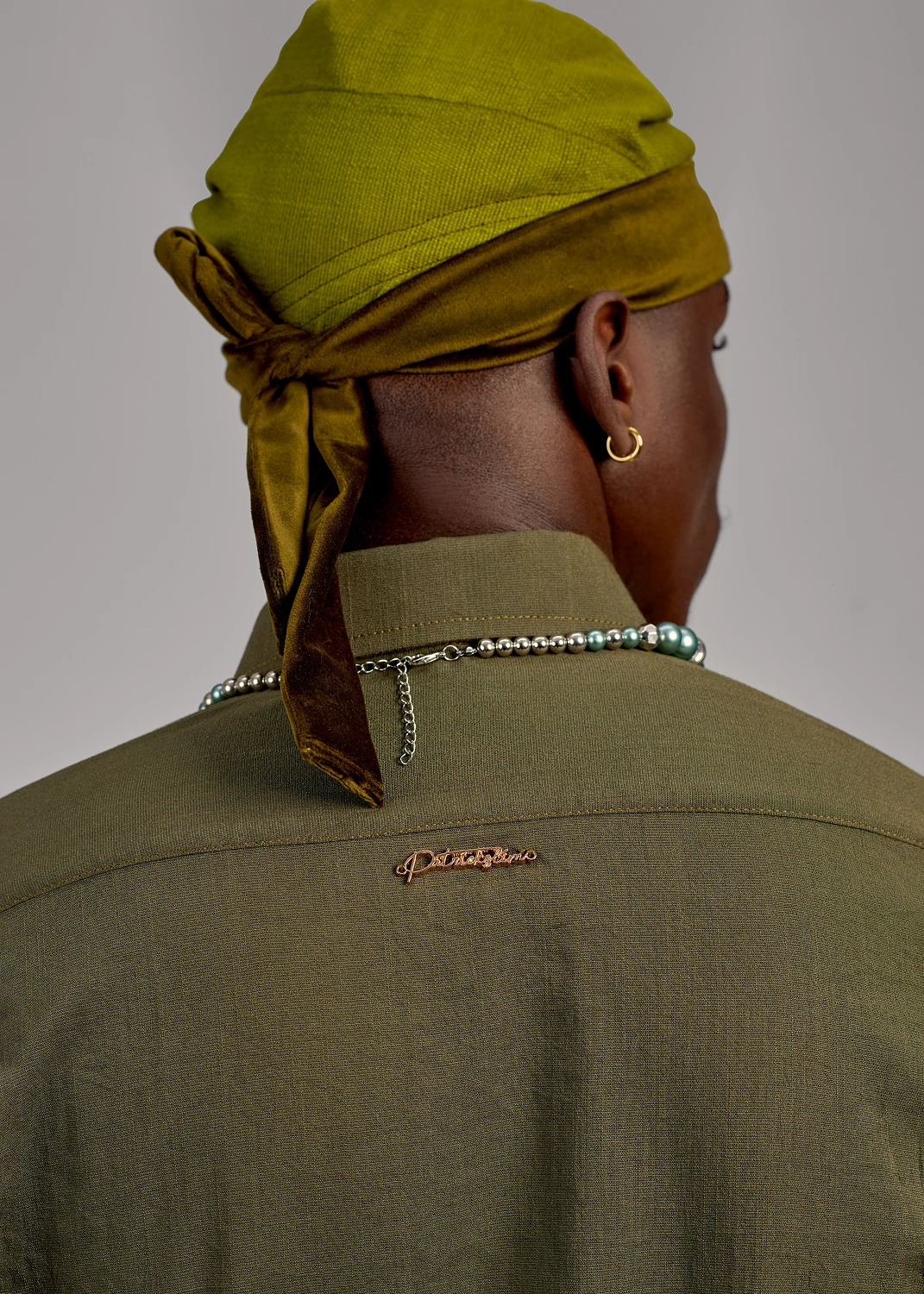 Omo eko 3piece classic set green1 1.webp bespoke fashion design by Patrick Slim