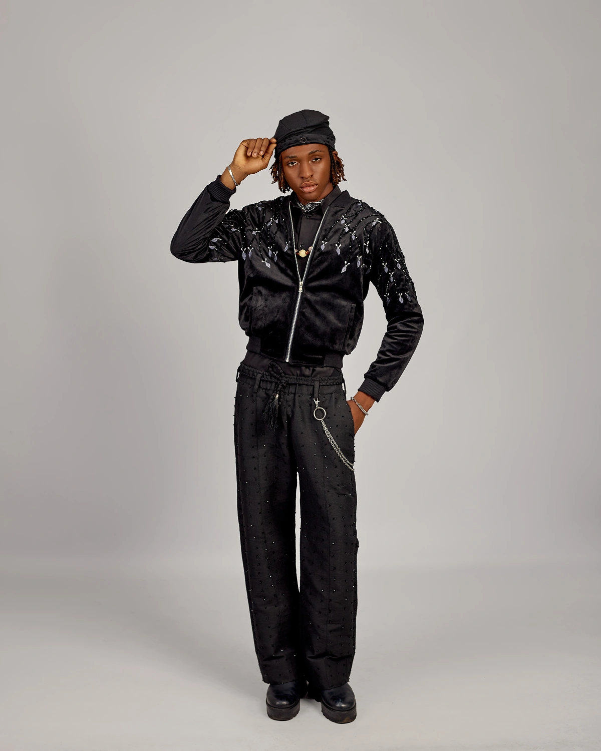 Omo Eko Midnight Set Black