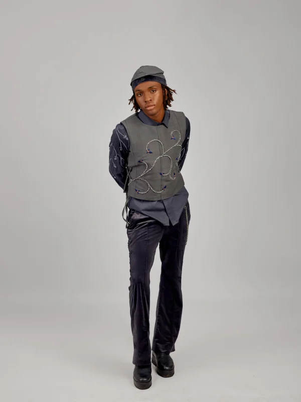 Omo Eko Vest Set Grey