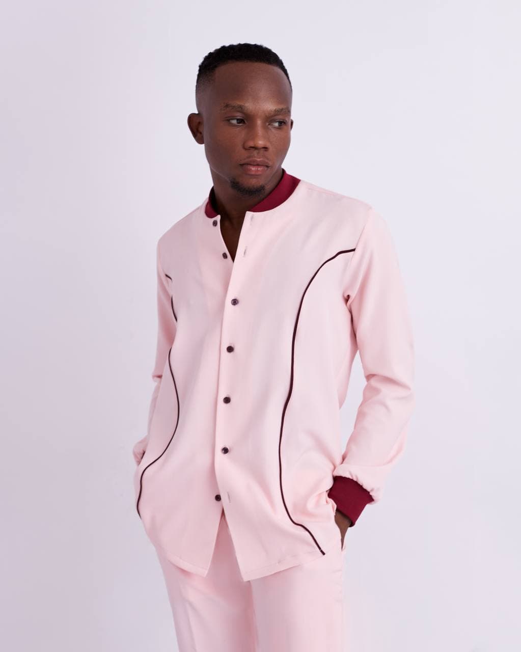 Patrickslim 2-piece Mix and Match pink Crêpe