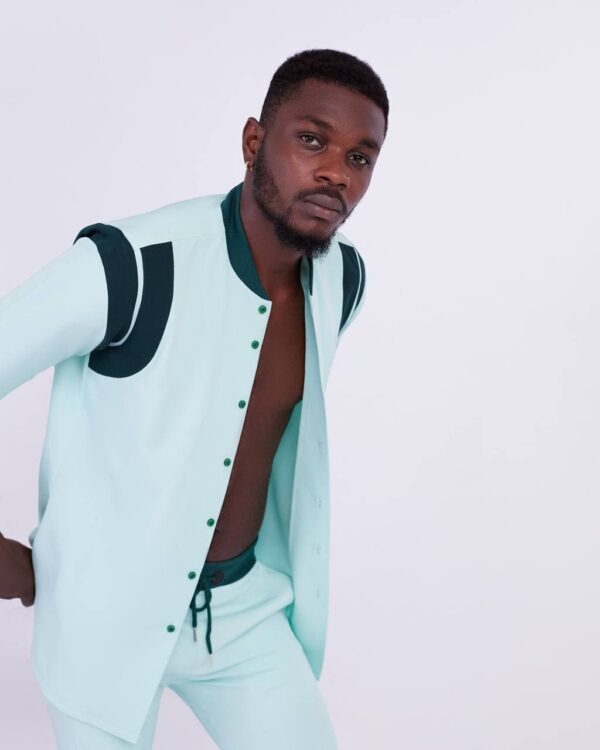 Patrickslim 2-piece Mix and Match mint green Crêpe II